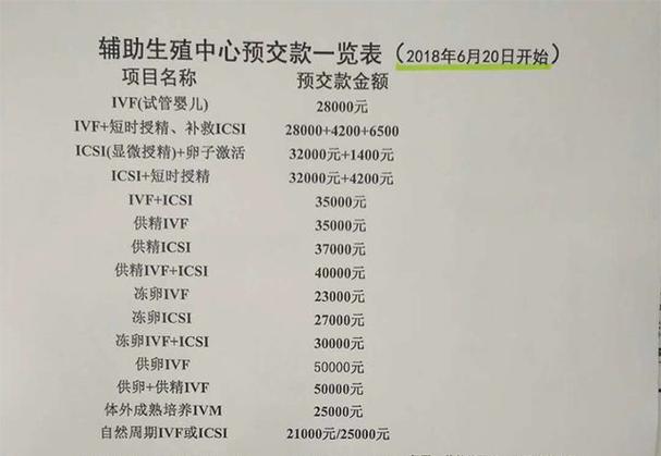 2024最新试管代怀费用_2024最新试管代怀费用解析